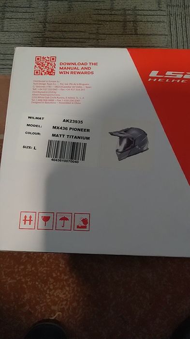 Nowy Kask LS2 rozmiar L
