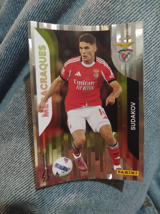 Sudakov cromo metálico 2026 sport Lisboa Benfica