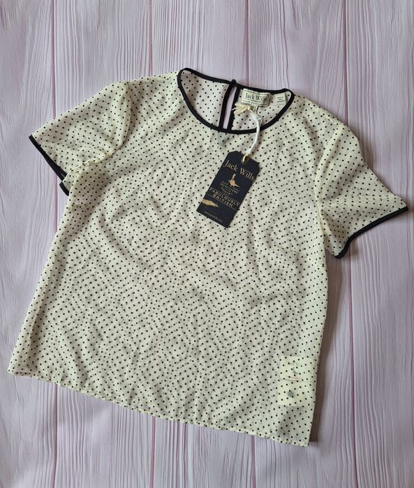 Блуза в горошок Jack Wills