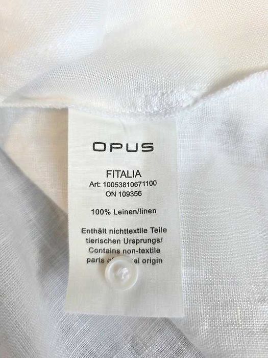 Opus komfortowa lniana koszula roz około 40/42