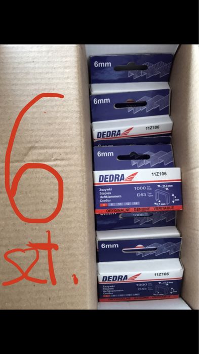 Zszywki DEDRA 11Z110 10mm D53