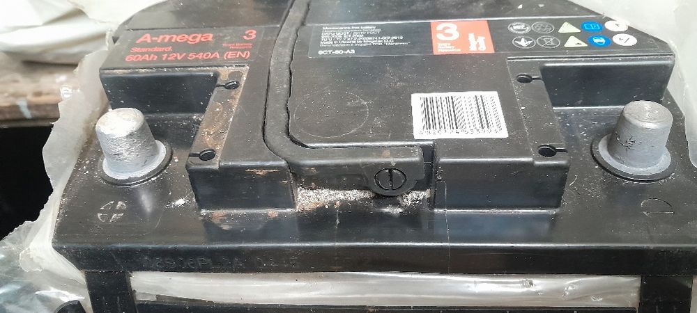 Акумулятор Амега 12v 60A/ч