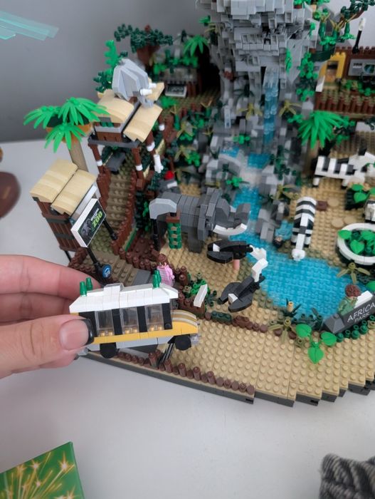Конструктор лего zoo зоопарк lego blocks