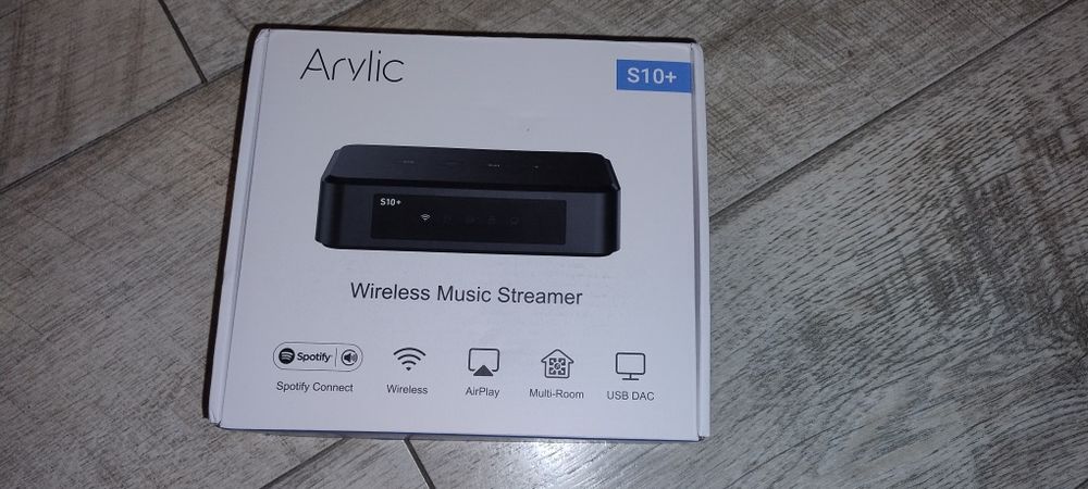 Мережевий плеєр Arylic S10+ Wireless Mini Stereo Preamplifier