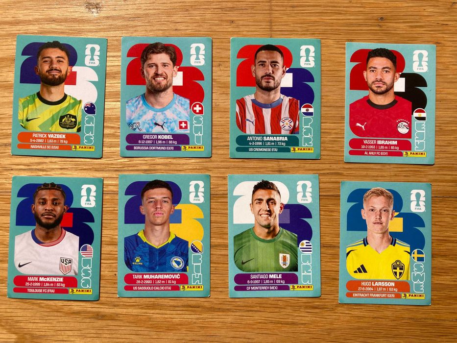 Lote 33 Cromos Panini FIFA World Cup 2026