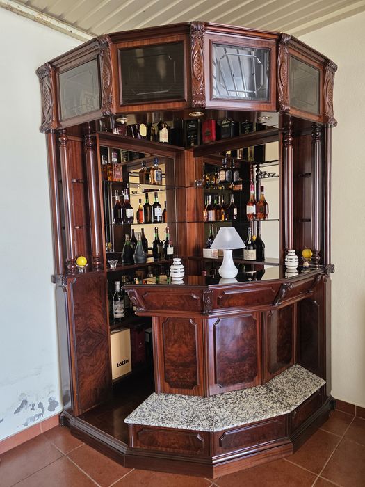 Venda Móvel Bar em Mogno