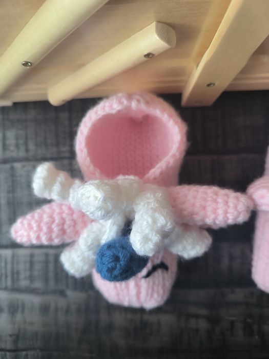 Bambosze kapcie jednorożce