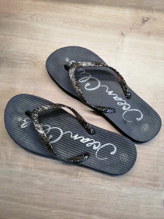 Buty japonki brązowe 37
