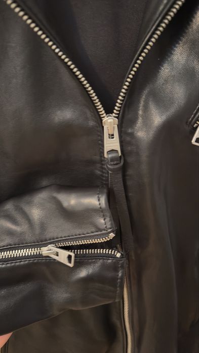 Шкіряна куртка All Saints Harwood  Biker