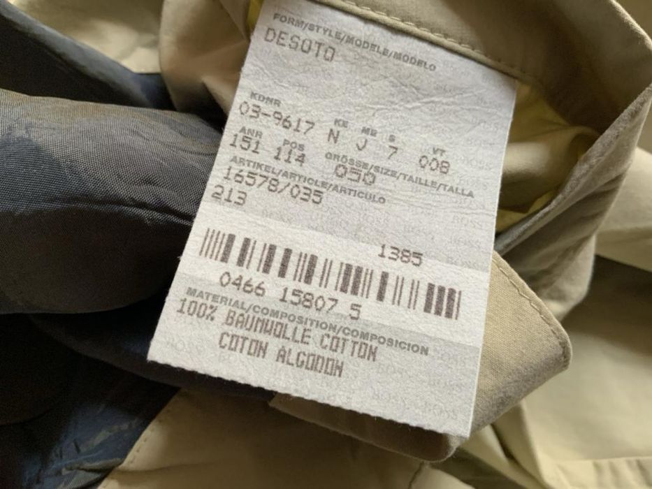 Мужской плащ Boss Hugo Boss, р.xl/50-52