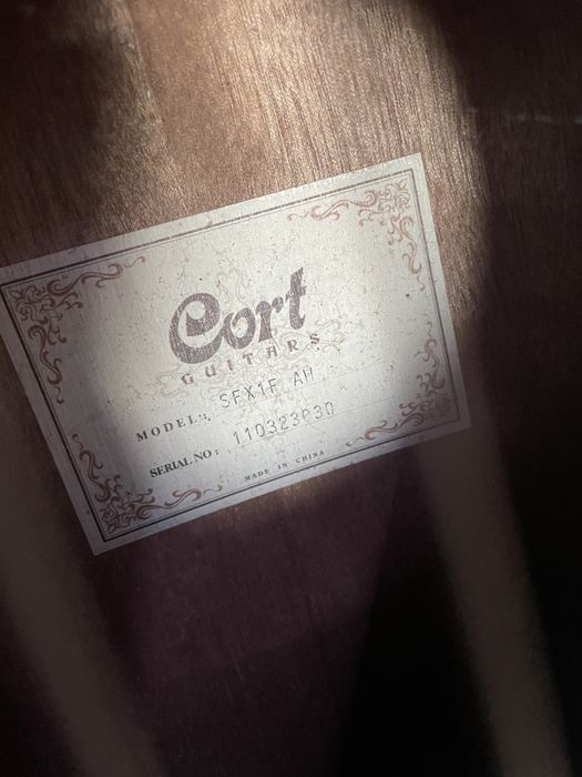 Електро-акустична гітара cort sfx1f