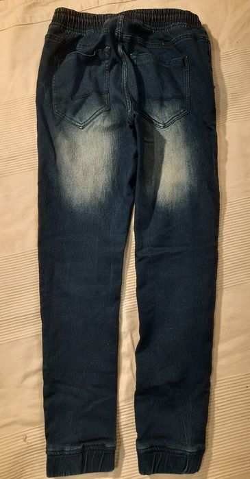 Joggery jeansowe r.176