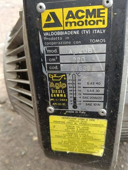 Silnik Acme Motor a 220 na czesci