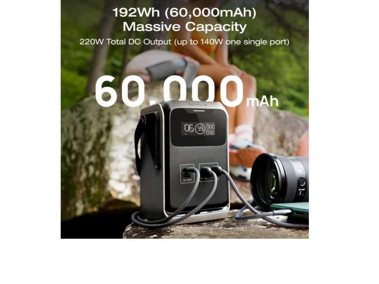 EcoFlow TRAIL 200 DC  192Wh повербанк для ноутбука зарядная станция