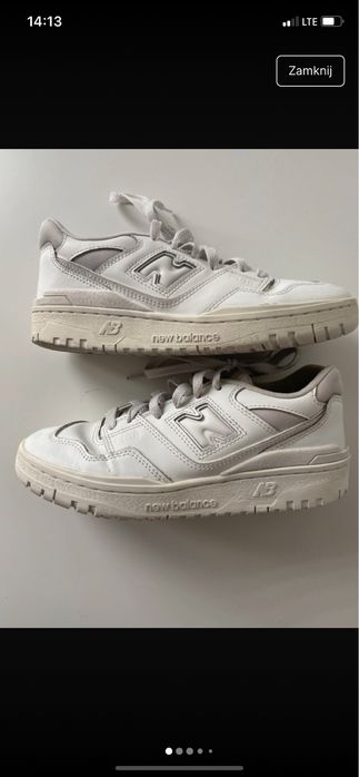 buty new balance 550 biale 38