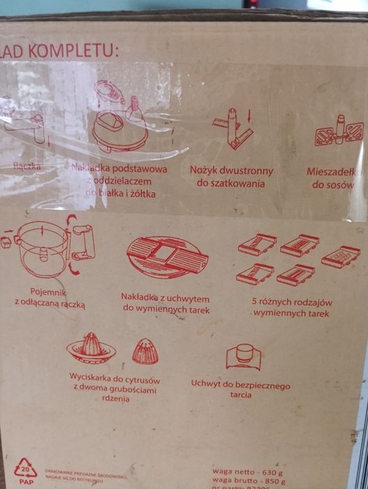 Wielofunkcyjny robot kuchenny DELCO