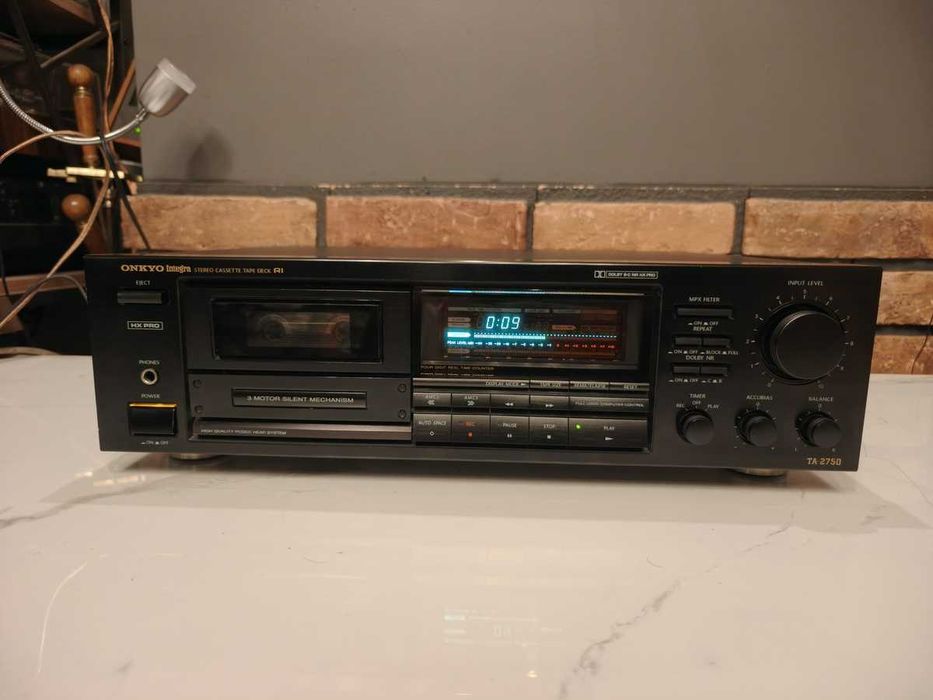 ONKYO Integra TA 2750 ! Znakomity magnetofon kasetowy !