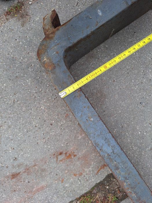 WIDŁY widła wózek widłowy 1200 X 45 X 125 KLASA KARETKI 3A - 3,5T HELI