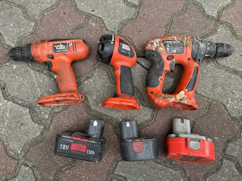 Wiertarka Wkrętarka Latarka Black & Decker
