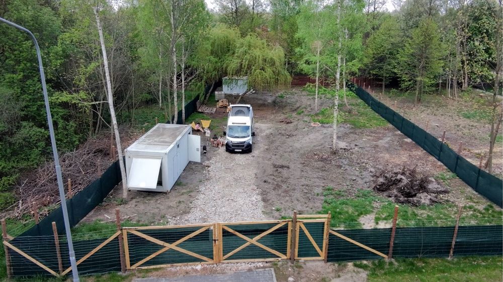 Działka budowlana 1000m2 z mediami i projektem domu!