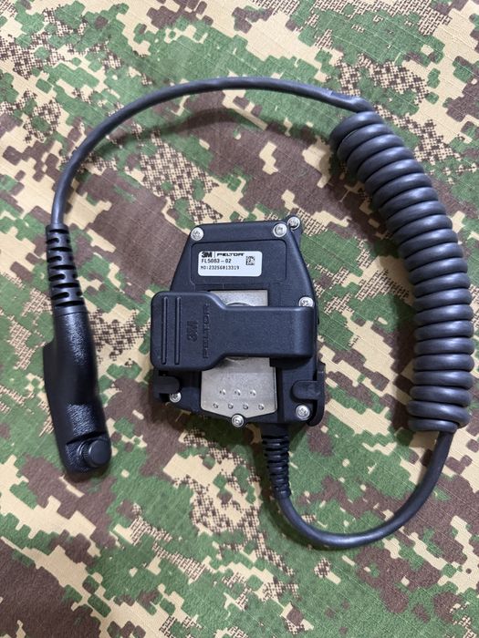 Кнопка PTT 3M PELTOR™ під Motorola DP4400/4800