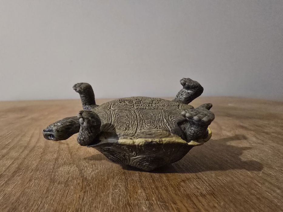 Schleich żółw figurka model wycofany z 2008 r. dzieci zabawa kolekcja