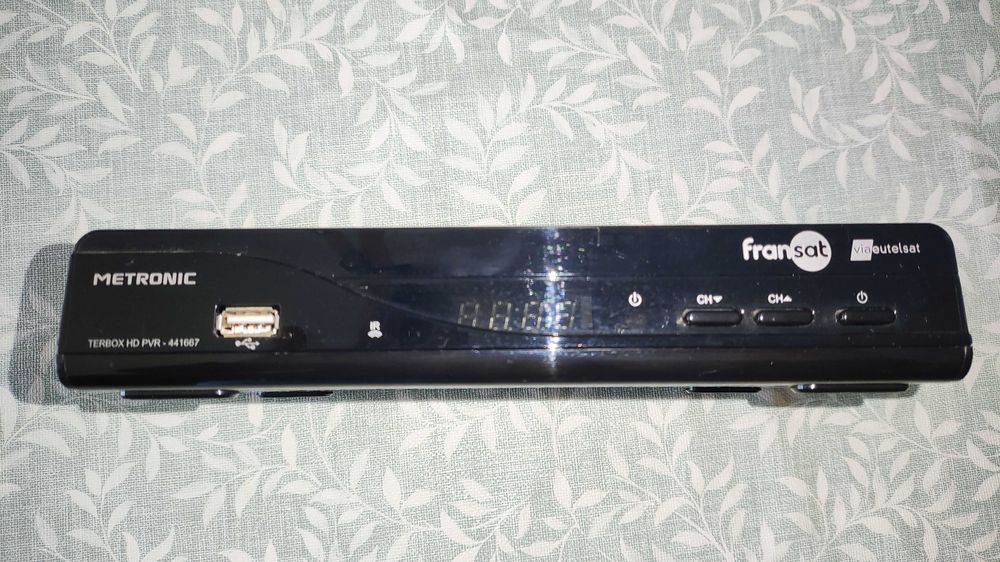 Receptor satélite METRONIC HD PVR box TV