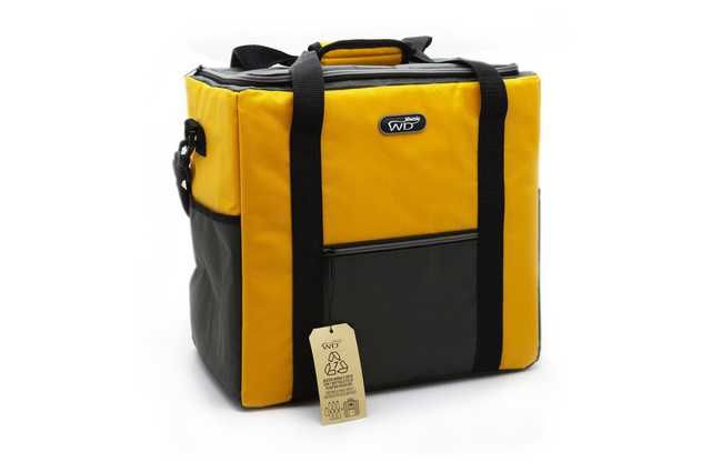 Saco Térmico WD 18L Amarelo em PET Reciclado | Bolsa Isotérmica Sustentável