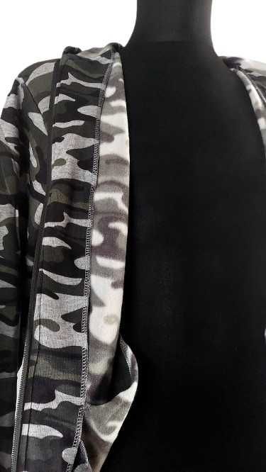 Bluza męska moro lekko ocieplana meszkiem Tovta roz. M- obwód 112 cm