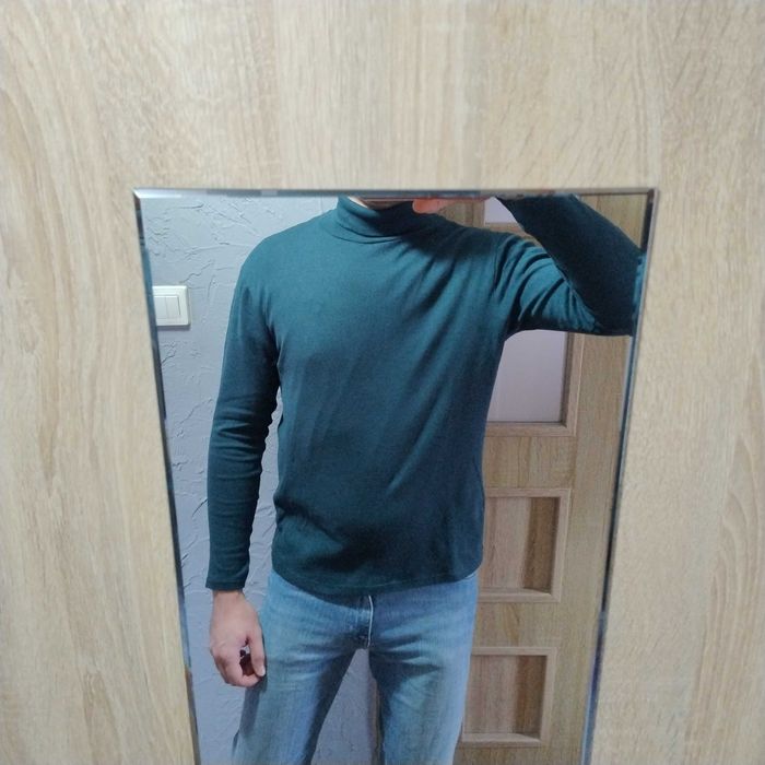 Męski golf Top Secret roz. L ciemnozielony