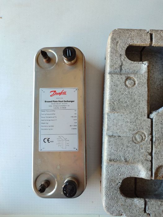Теплообмінник мідний Danfoss