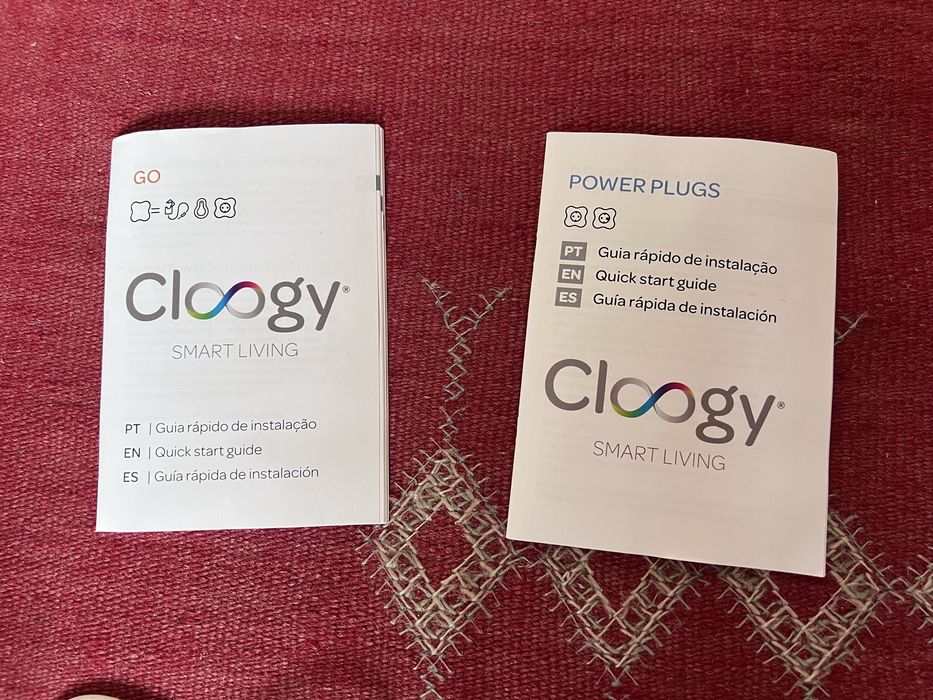 Kit de Monitorização de Energia Cloogy (Hub + 3 Tomadas Inteligentes + Sensores)