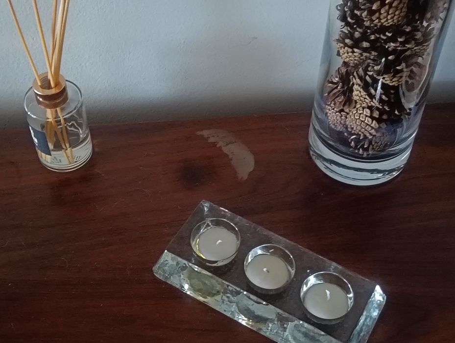 Conjunto mobiliário de sala de jantar e estar