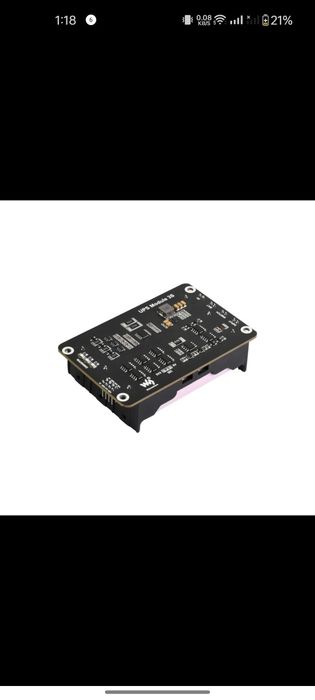 UPS для Raspberry Pi 4B, 5 / ДБЖ / Безперебійне живлення