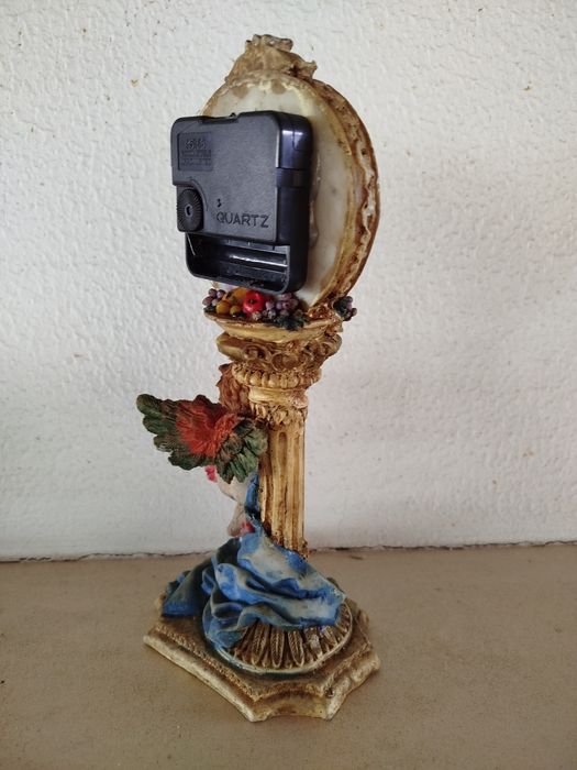 Relógio bibelot vintage Anjo