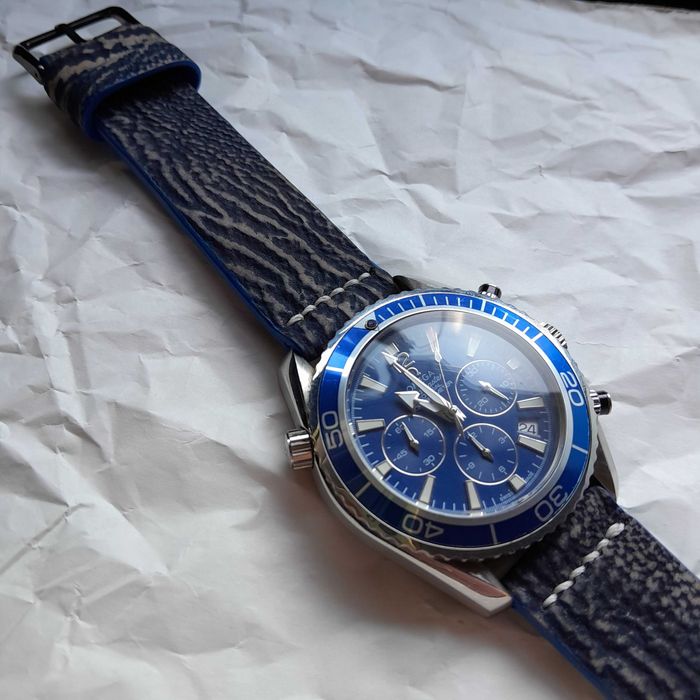 Ремешок для часов из кожи акулы, omega,breitling, Tissot, Longines