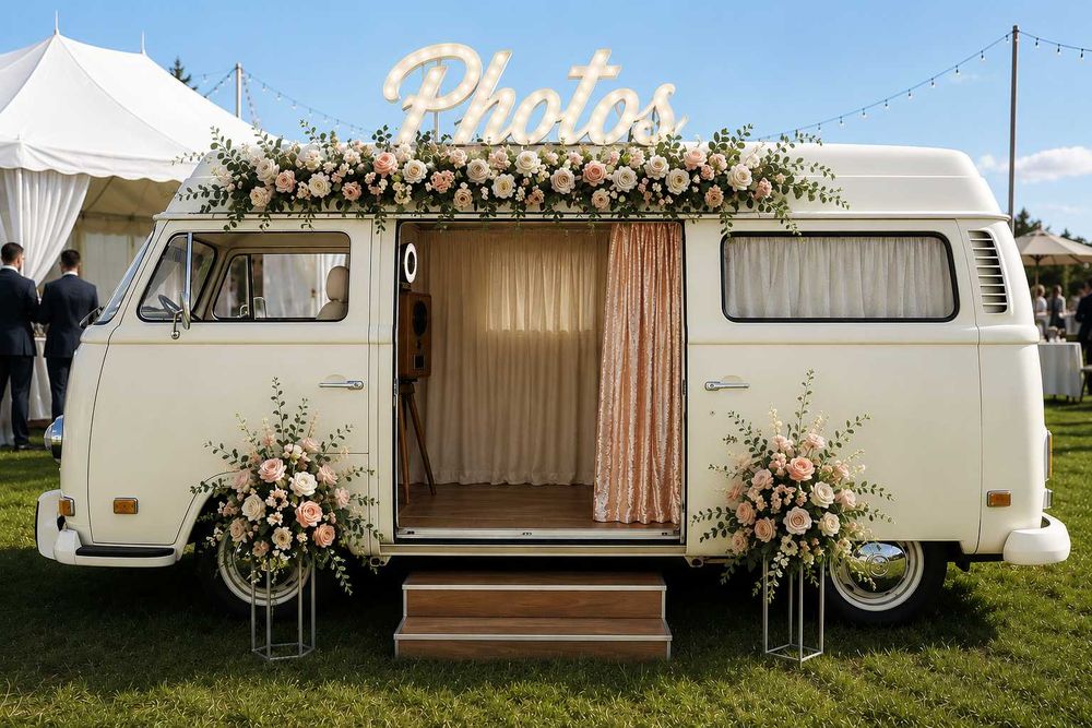 FOTOBUS - Volkswagen T2a Westfalia | Hit na wesele i event