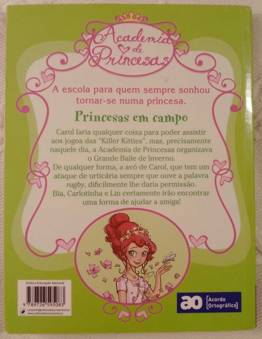 Livro Academia de Princesas