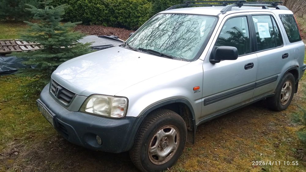 Honda CR-V Sprzedam Honda CRV 2000r benzyna+gaz samochód do poprawek blacharskich