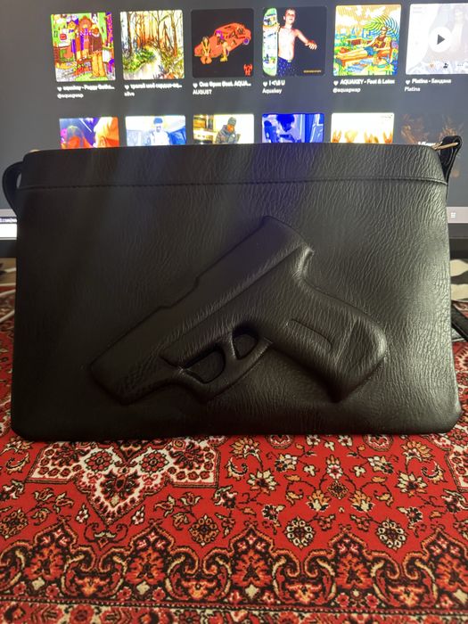 Сумка vlieger x vandam clutch gun in black