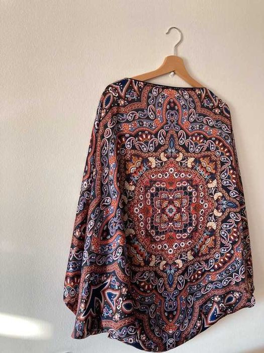Bolero/Túnica colorido - Bershka