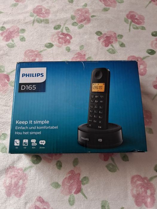 Philips Bezprzewodowy telefon stacjonarny