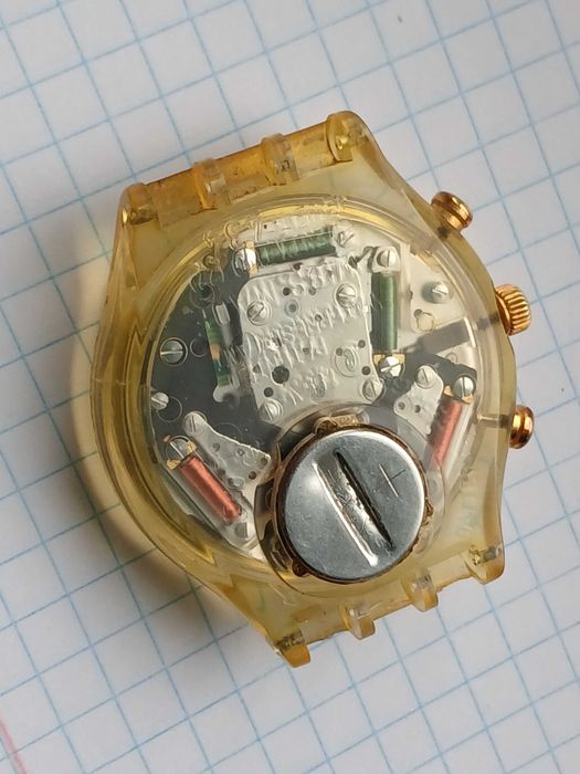 Продам швейцарський чоловічий годинник хронограф Swatch