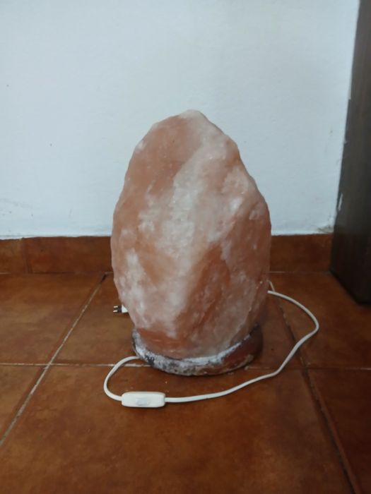 Lâmpada/Pedra de Sal dos Himalaias Grande