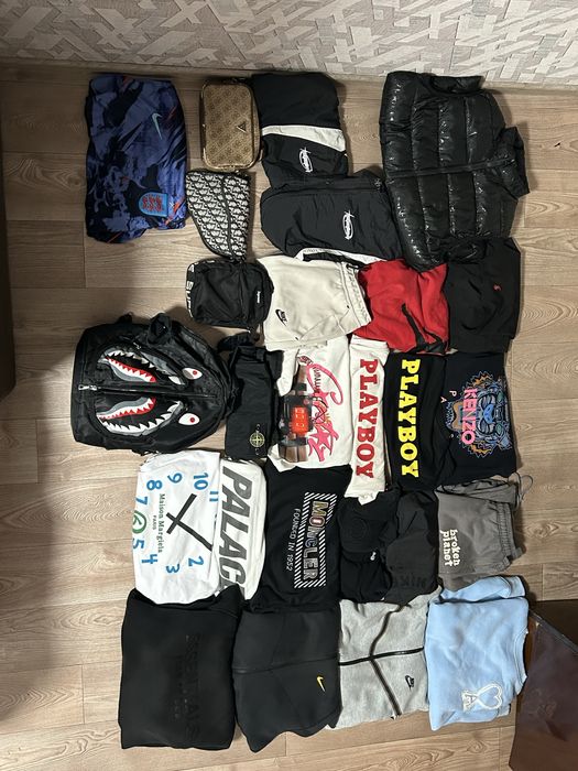 Шмотки Palm angels Round Playboy dior Stone Island Cortes Кензо Broken planet