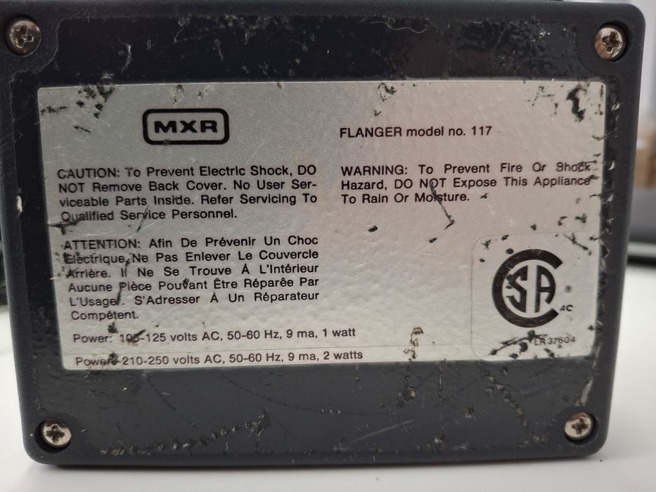 Efekt gitarowy  MXR FLANGER.