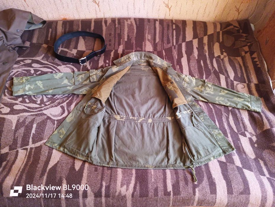 Куртка летняя камуфляж "Березка" ПВ КГБ СССР.Размер 44 Рост 3 (48-178)