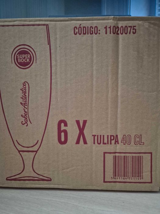 Copos Superbock pack 6x