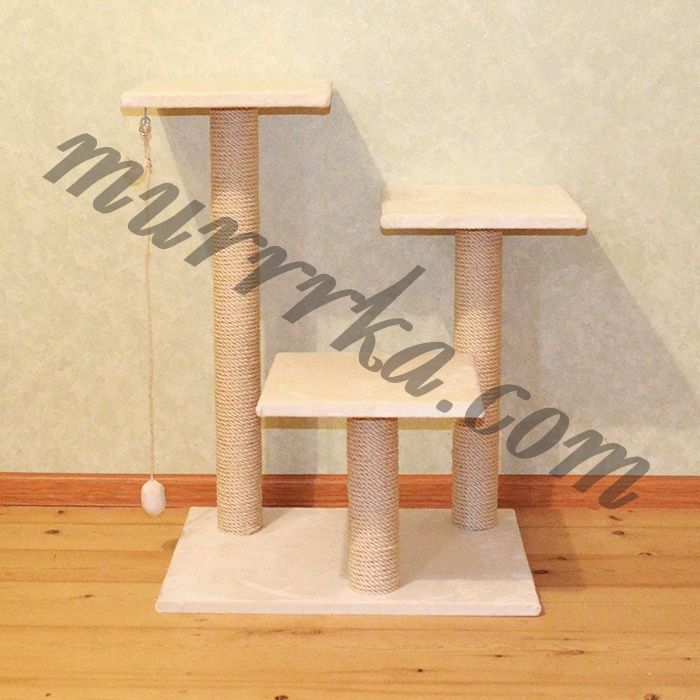 Кігтеточка - ігровий комплекс джут/бавовна /сизаль