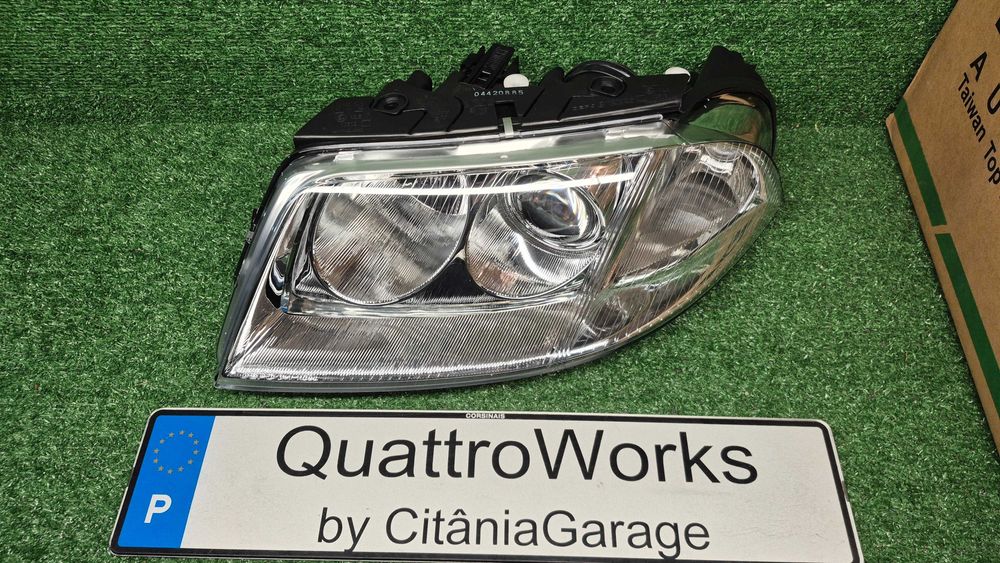 VW Passat B5(3BG)10.00-11.05-ÓTICA/FAROL FRENTE ESQUERDO NOVO EMBALADO